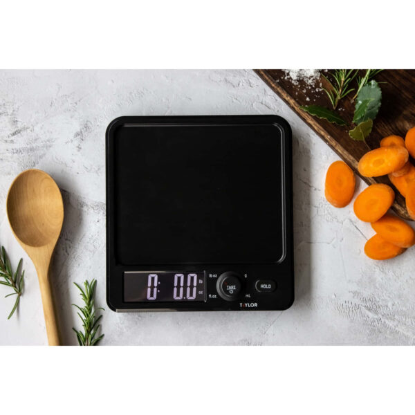 Taylor Pro Antimicrobial Digital Dual Kitchen Scale 5Kg