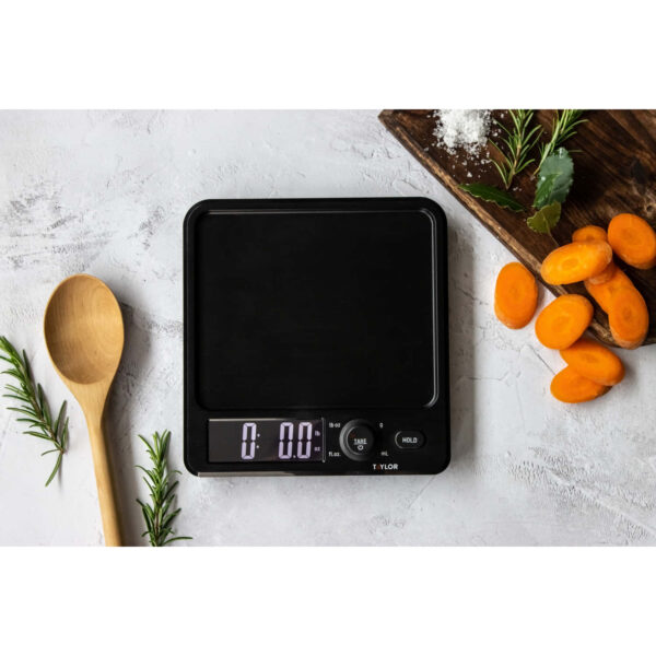 Taylor Pro Antimicrobial Digital Dual Kitchen Scale 5Kg