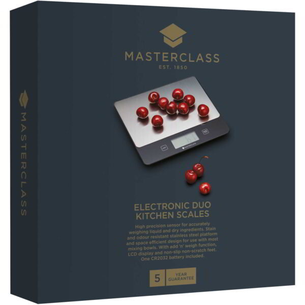 MasterClass Digital Dual Dry and Liquid Platform Scales 5Kg