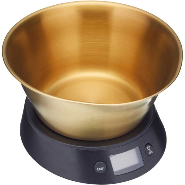 Köögikaal kuni 5kg digitaalne kausiga 'brass' MasterClass