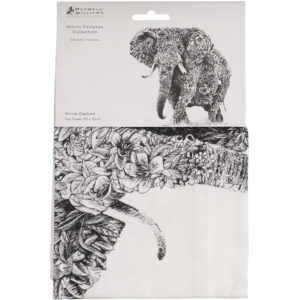 Maxwell & Williams Marini Ferlazzo Tea Towel African Elephant 50x70cm