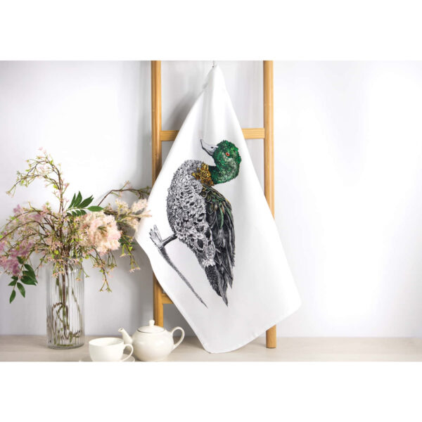 Maxwell & Williams Marini Ferlazzo Tea Towel Duck with Colour 50x70cm