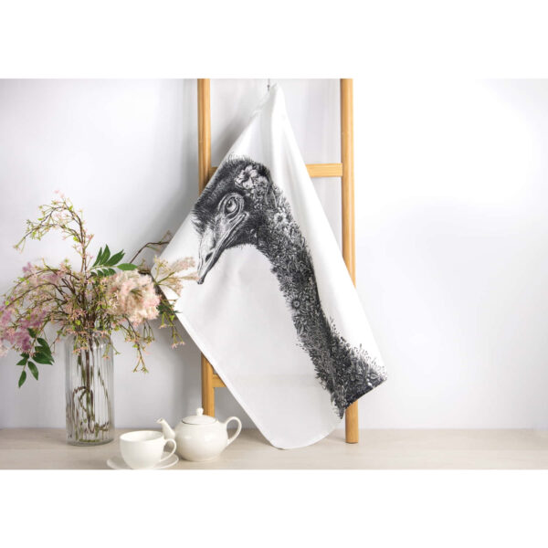 Maxwell & Williams Marini Ferlazzo Tea Towel Emu 50x70cm