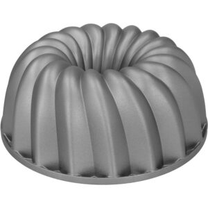 MasterClass Cast Aluminium Decorative Cake Pan Swirl 24cm9"