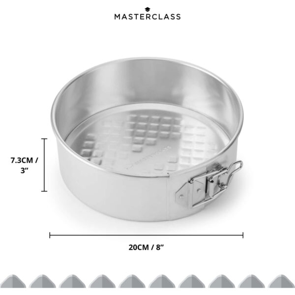 MasterClass Recycled Aluminium Spring Form Quick Release Cake Tin