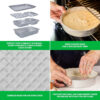 MasterClass Recycled Aluminium Round Sandwich Tin