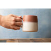 Mikasa Stoneware Mug Pink Glaze 390ml