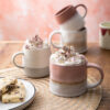 Mikasa Stoneware Mug Pink Glaze 390ml