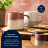 Mikasa Stoneware Mug Pink Glaze 390ml