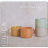 Kruus keraamika 400ml 4 tk Idilica KitchenCraft