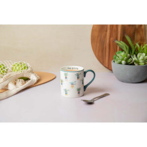 Mikasa Fine China 280ml Straight Sided Mug Cactus