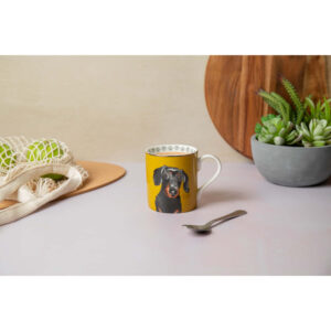 Mikasa Fine China 280ml Straight Sided Mug Dashchund