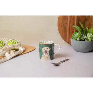 Mikasa Fine China 280ml Straight Sided Mug Labrador