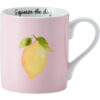 Mikasa Fine China 280ml Straight Sided Mug Lemon