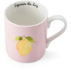 Mikasa Fine China 280ml Straight Sided Mug Lemon