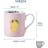 Mikasa Fine China 280ml Straight Sided Mug Lemon