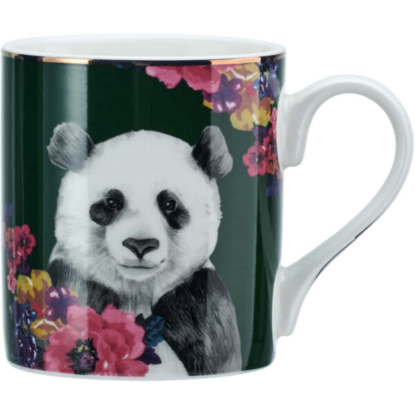 Mikasa Wild At Heart Fine China 280ml Mug Panda