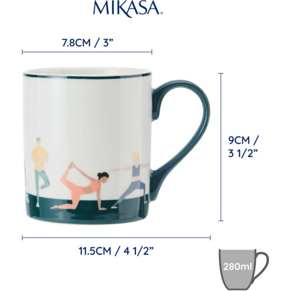 Kruus portselan 280ml 'yoga' Mikasa
