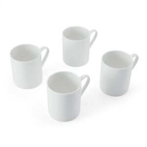 Mikasa Egret 4pc Fine China Mug Set 380ml