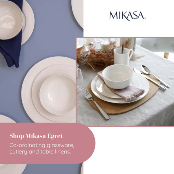Mikasa Egret 4pc Fine China Mug Set 380ml