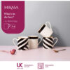 Kruus portselan 380ml 4tk 'lux deco' Mikasa