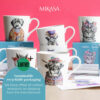 Kruus portselan 380ml 'tipperleyhill cat' Mikasa