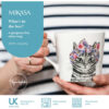 Kruus portselan 380ml 'tipperleyhill cat' Mikasa