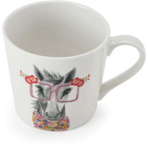 Mikasa x Tipperleyhill 380ml Fine China Mug Horse