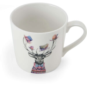 Mikasa x Tipperleyhill 380ml Fine China Mug Stag