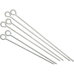 KitchenCraft Assorted Skewers 15cm 18cm and 20cm Pack of Six