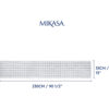 Laudlina puuvill/lina 230x33cm 'mix check' Mikasa