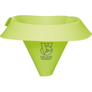 Colourworks Brights Silicone Roll and Fold Funnel Apple