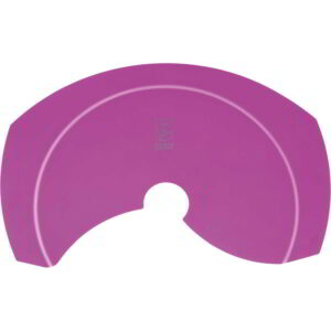 Colourworks Brights Silicone Roll and Fold Funnel Plum