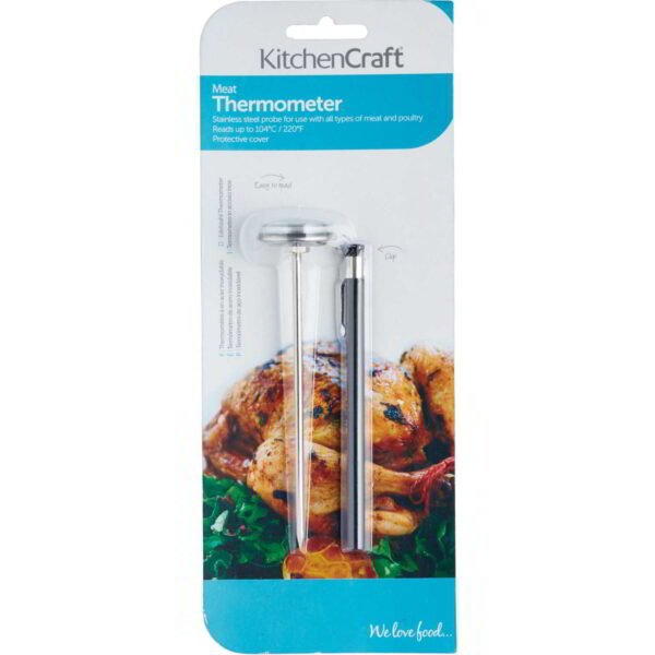 KitchenCraft Stainless Steel Meat Thermometer