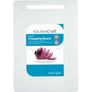 KitchenCraft Polyethylene Reversible Cutting Board 25x35cm