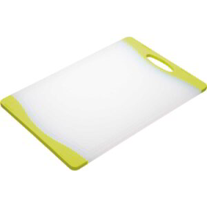 Colourworks Brights Polyethylene Reversible Cutting Board Apple