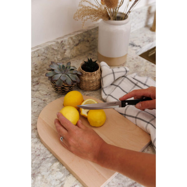 KitchenCraft Idilica Reversible Beech Wood Chopping  Serving Board