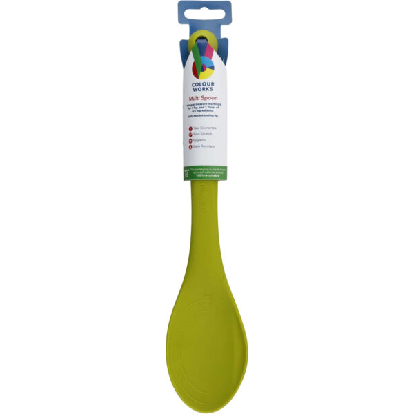 Colourworks Brights 28cm Silicone Multi Spoon Apple