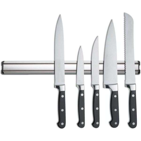 KitchenCraft Deluxe Cast Magnetic Knife Rack 45cm (18")
