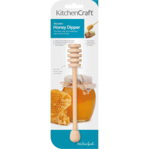 KitchenCraft Wooden Honey Dipper