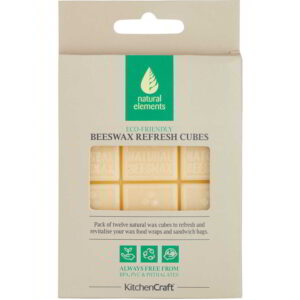 KitchenCraft Natural Elements Eco-Friendly Beeswax Refresh Cubes