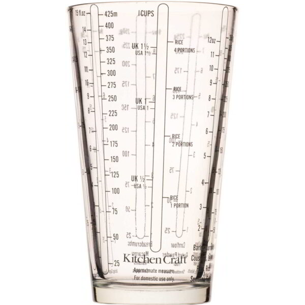 KitchenCraft Glass Measuring Cup Up to 425ml
