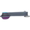 Colourworks Four Piece Collapsible Measuring Spoon Set