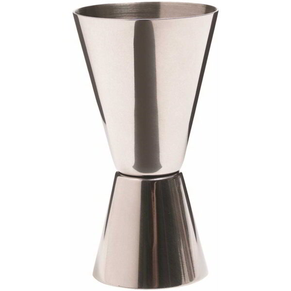BarCraft Stainless Steel Dual Measure Spirit Measure Cup