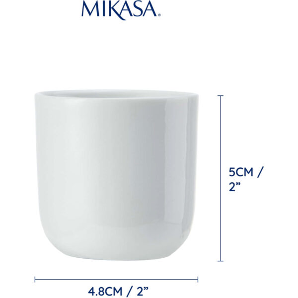 Munapeeker portselan 4tk 'chalk' Mikasa