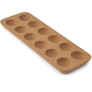 KitchenCraft Idilica Cork Egg Tray