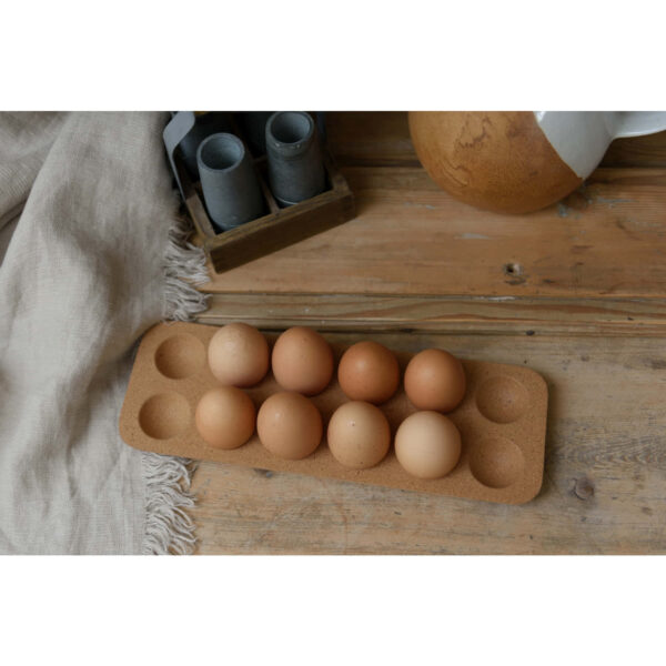 KitchenCraft Idilica Cork Egg Tray