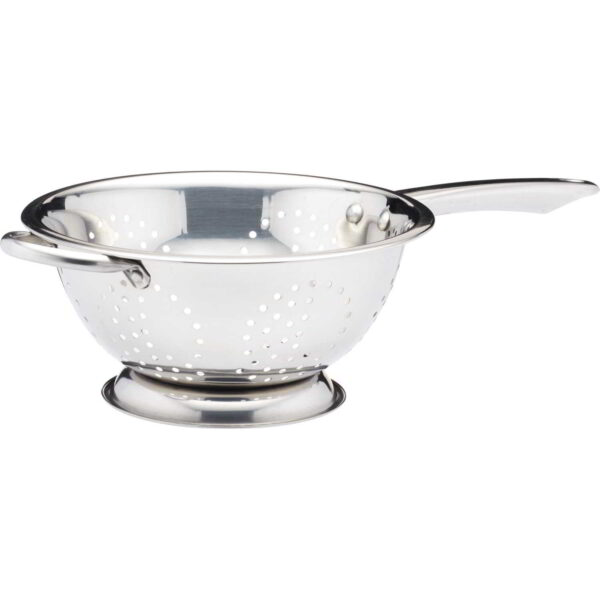 KitchenCraft Stainless Steel Colander with Long Handle 24cm