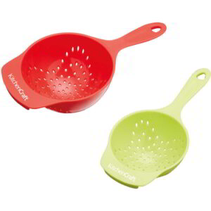 KitchenCraft Healthy Eating Mini Colanders Set of Two