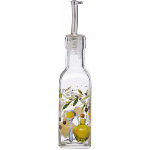 KitchenCraft World of Flavours Italian 180ml Glass Oil and Vinegar Drizzler